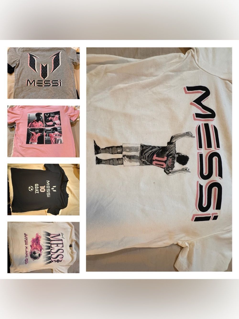 Kids Messi Graphic Tee Bundle!
